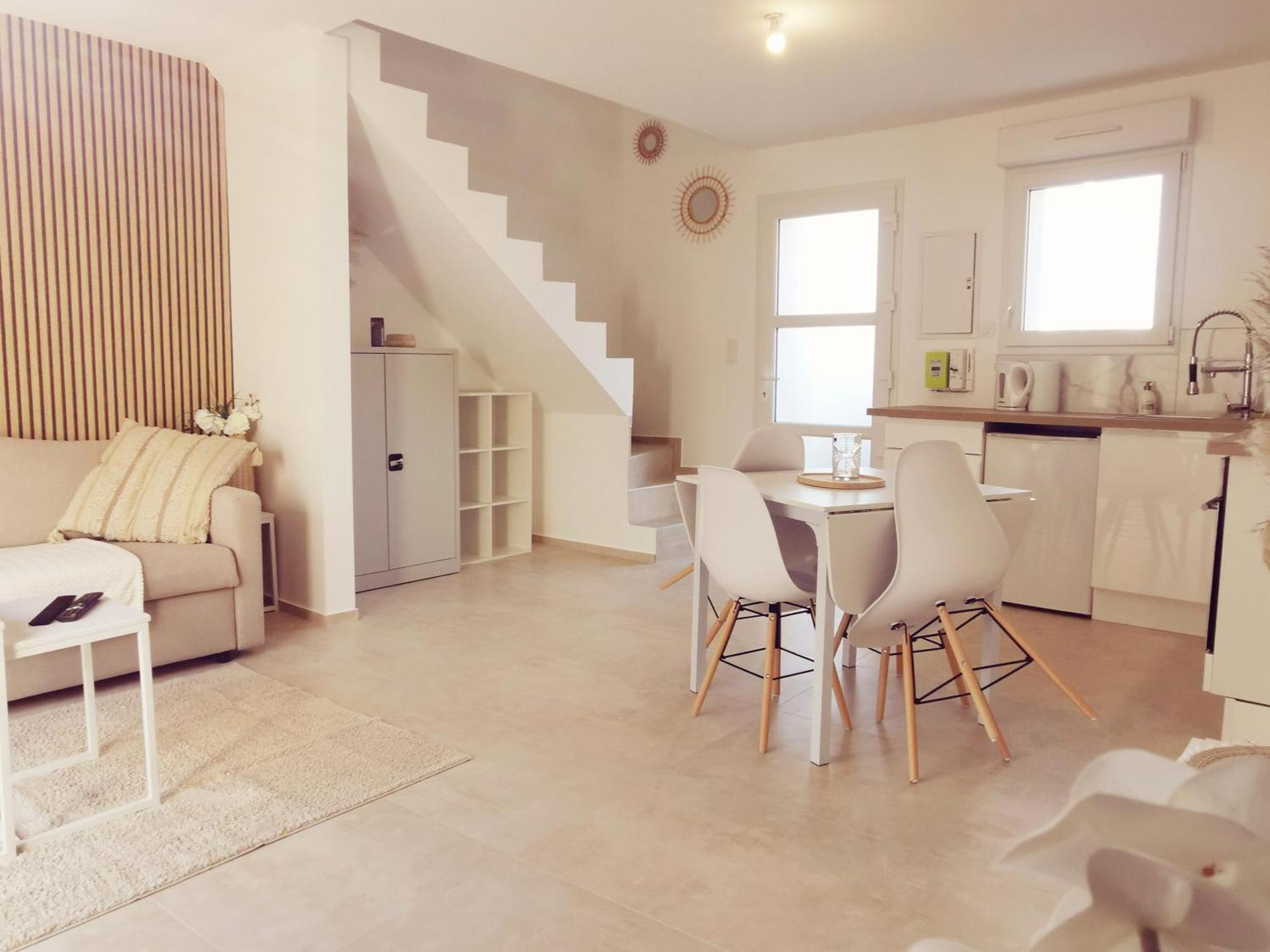Magnifique Duplex Neuf Parking Et Terrasse Daire Dole Dış mekan fotoğraf